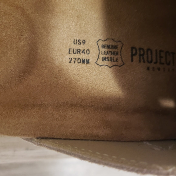 Project Cloud Genuine Leather Platform Clogs for Women Footwear Memory Foam Sz9 - Picture 7 of 11